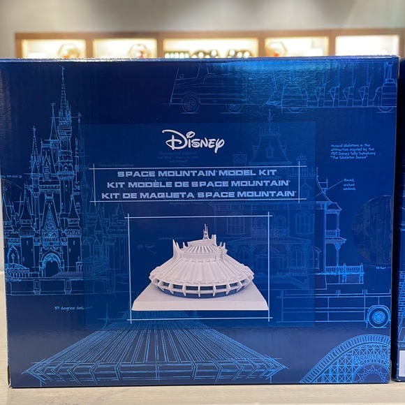 Disney Parks Space Mountain Model Kit - Picture 3 of 3